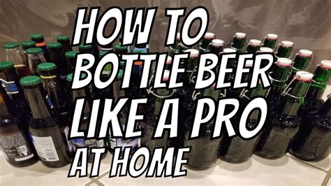 when to bottle homebrew beer